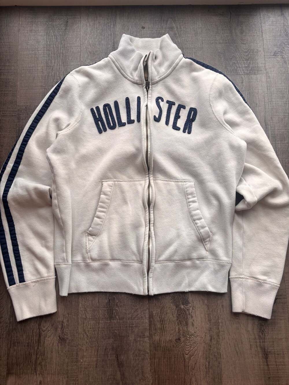 Hollister Pacific Merchants Full-Zip Fleece Sweatshirt